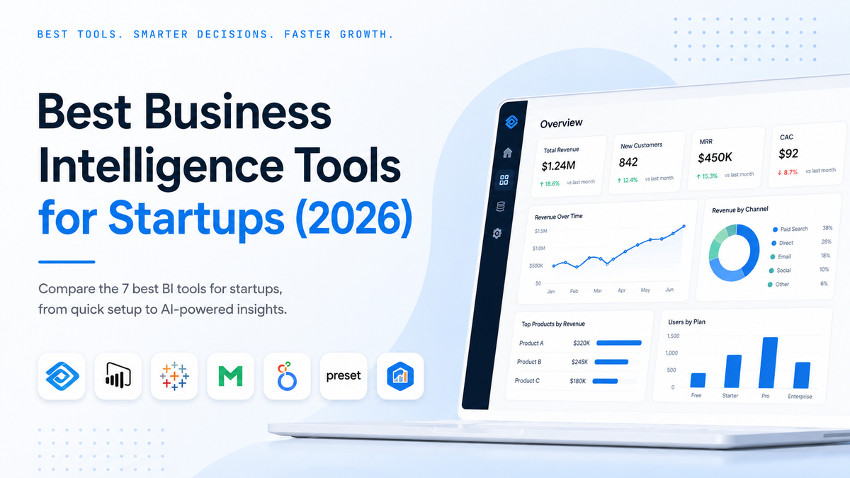 Best Business Intelligence Tools for Startups (2026)