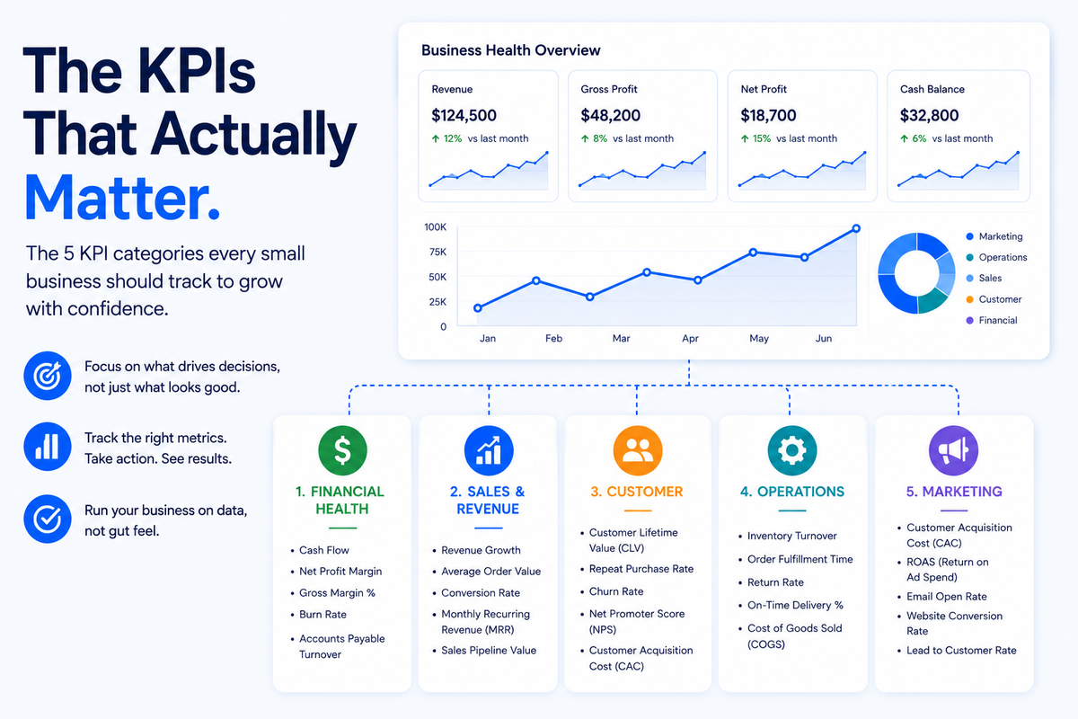 What KPIs Should a Small Business Actually Track?