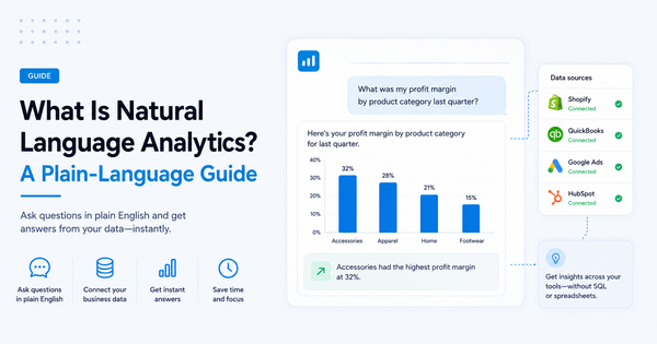 What Is Natural Language Analytics? A Plain-Language Guide