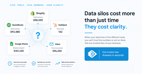 The SMB Data Silo Problem: You Don't Need a Data Team to Fix It