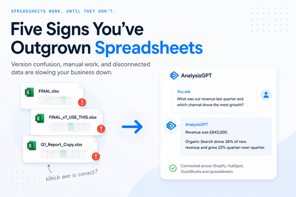 Five Signs You've Outgrown Spreadsheets (And What to Do Next)