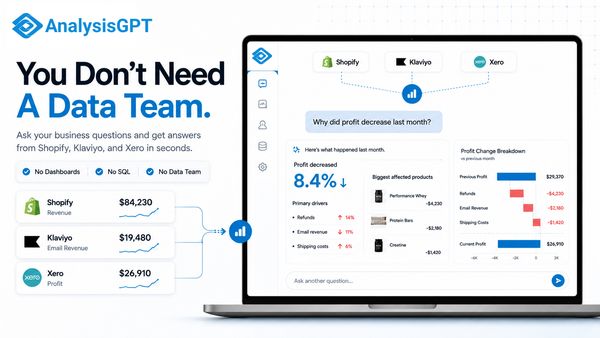 Ecommerce Reporting Without a Data Team