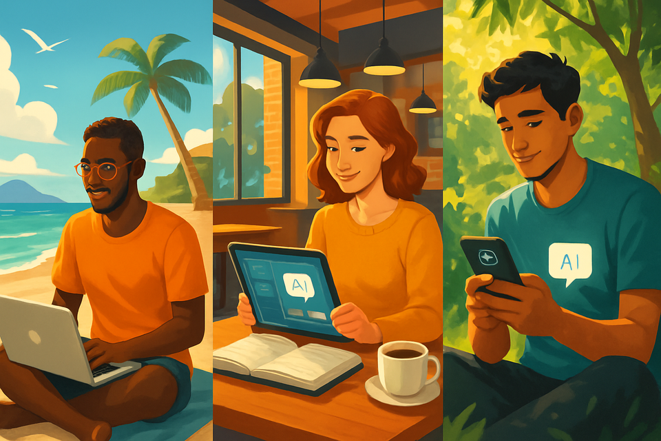 Digital Nomads and the AI Revolution: Working Anywhere with Tools of the Future