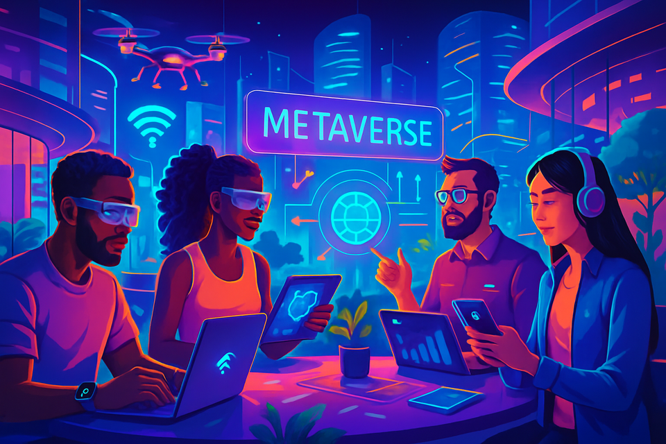 Nomadic Ventures: Thriving in the Metaverse with IoT-enhanced AI Experiences