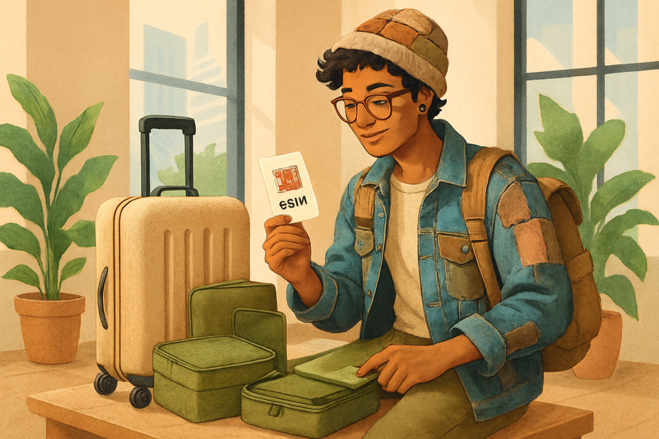 Ultimate Guide to Sustainable Travel Packing: Eco Fashion, eSIMs, and Luggage Solutions for 2025