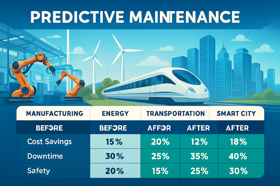 The ROI of Predictive Maintenance: Real-World Case Studies on AI and IoT Impact Across Industries