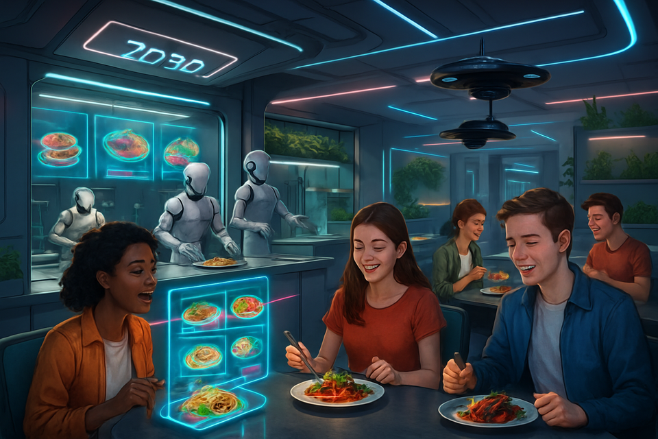 The Restaurant of 2030: A Futurist’s Guide to AI Kitchens, Robot Chefs, and Dining Experiences You Won’t Believe