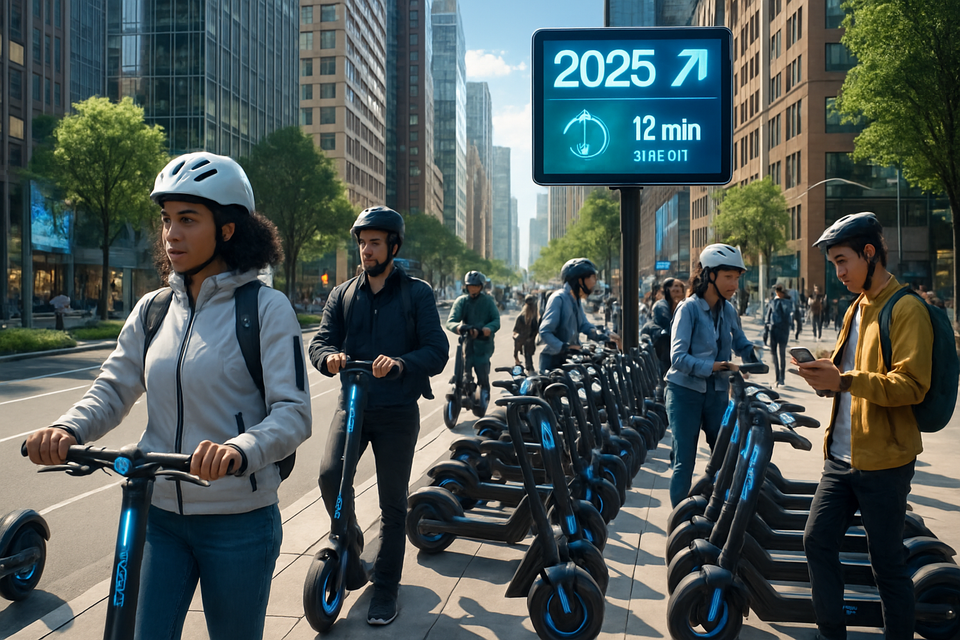 The Rise of AI-Enhanced E-Scooters: How Smart Micromobility Is Transforming Urban Travel in 2025