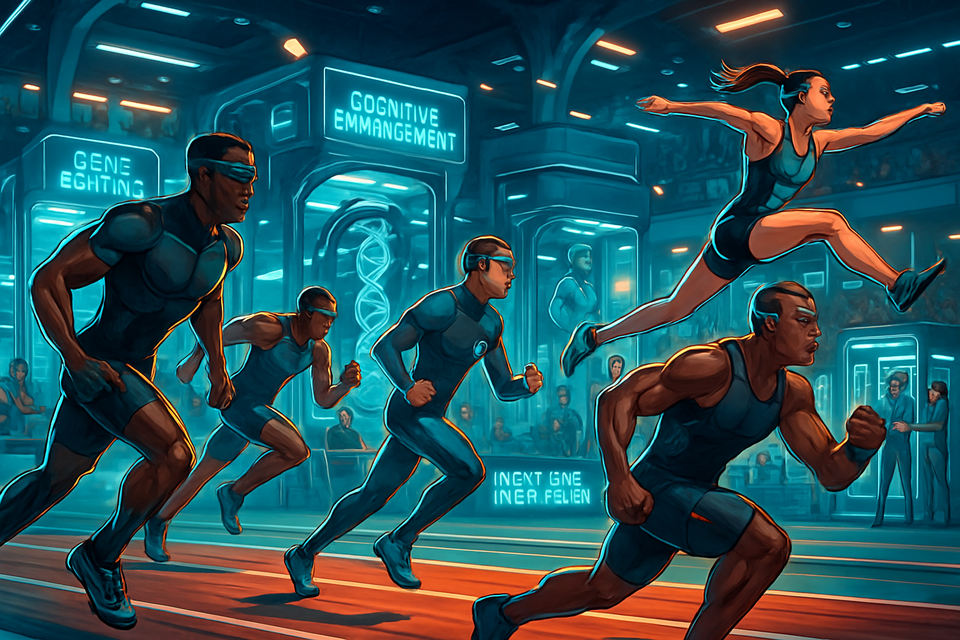 The Biohacking Olympics: Inside the Rise of Enhanced Sports, Ethics, and Markets