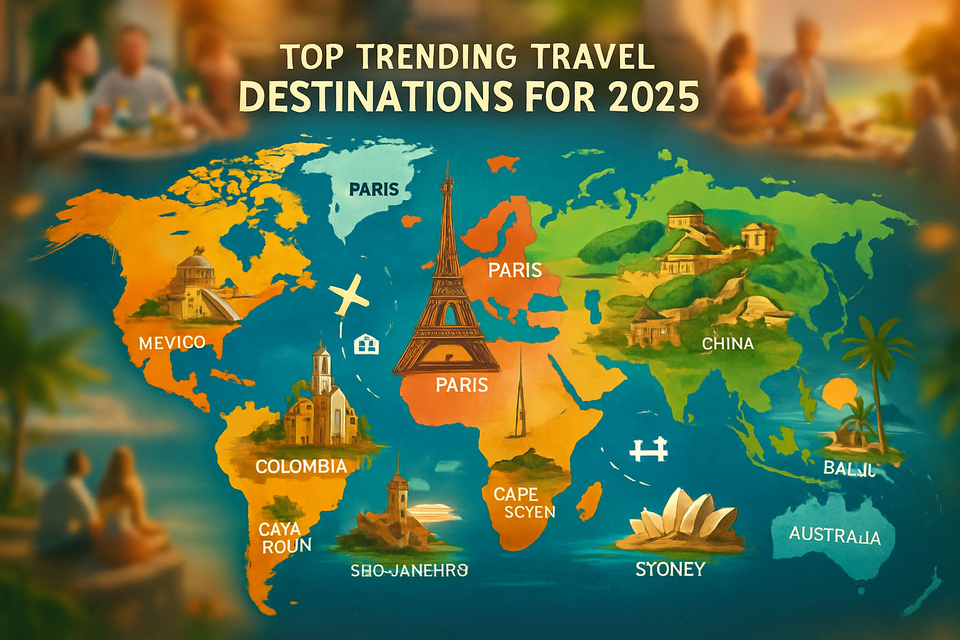 The 2025 Traveler’s Ultimate Guide to the World’s Top Trending & Most Profitable Destinations (with Smart Booking Hacks & Rewards)