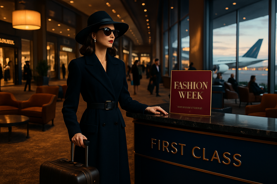 Luxury for Less: How to Fly First Class to Global Fashion Weeks on a Budget (2025-2026 Guide)