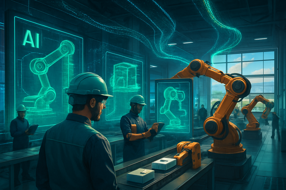 Inside the AI Factory: How Synthetic Data, Digital Twins, and Robotics Are Transforming Industry in 2025