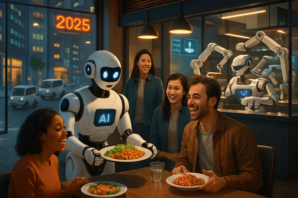 Robot Restaurant Revolution 2025: How AI-Powered Bots Are Reshaping Dining, Delivery, and Hospitality