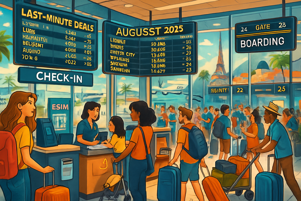 Unlocking August 2025: The Ultimate Guide to Last-Minute Global Flight & Package Deals (with Cashback & Perks)