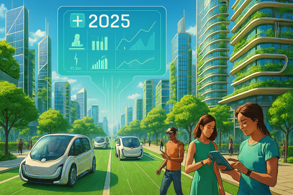 How Blockchain, AI, and IoT Will Reshape Daily Life by 2025: Smart Cities, Predictive Healthcare, and Renewable Energy Unleashed