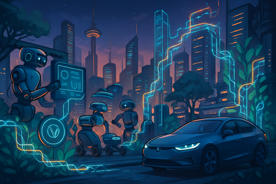 The Rise of Decentralized Autonomous Machines: How AI, Blockchain, and IoT Are Rewiring the Automation Economy