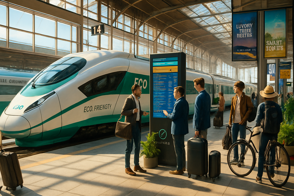 The Great Train Revival: How Electrification, Automation, and High-Speed Rail Will Transform Global Travel (2025–2035)