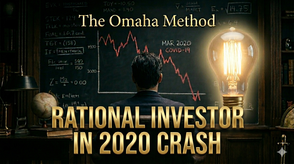 A Rational Investor in the March 2020 Crash