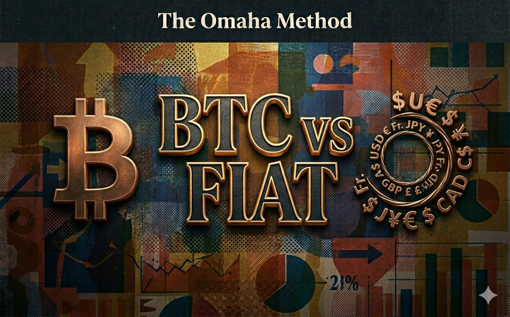 Bitcoin vs fiat money — a 100-year comparison of purchasing power