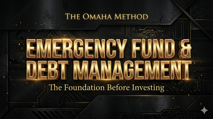 Emergency Fund & Debt Management: The Foundation Before Investing