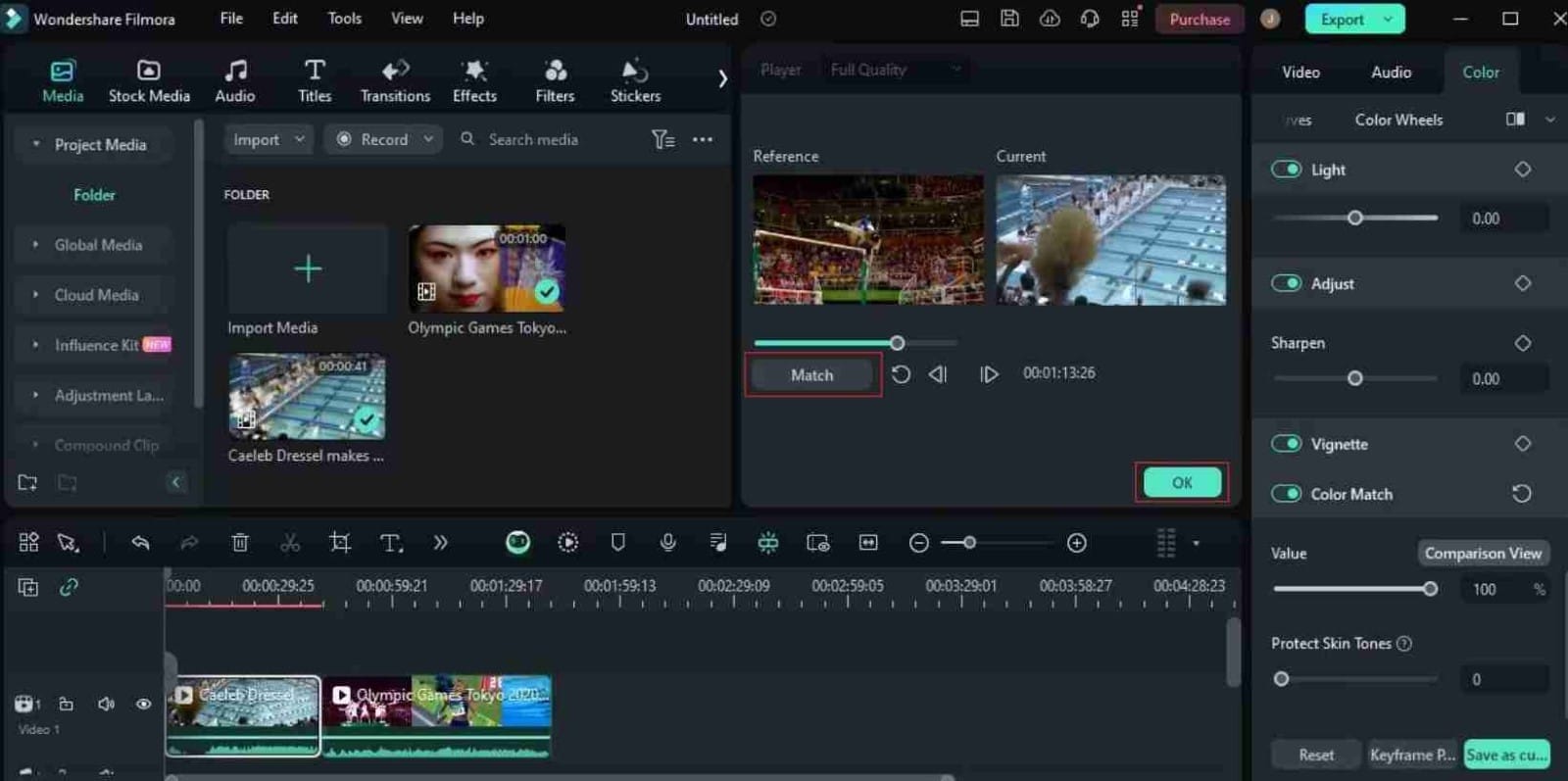 finalizing the video&nbsp;