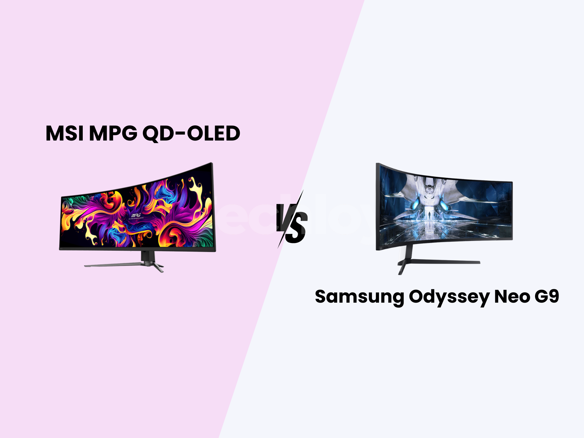 MSI MPG 491CQP QD-OLED vs. Samsung Odyssey Neo G9: Which Ultrawide