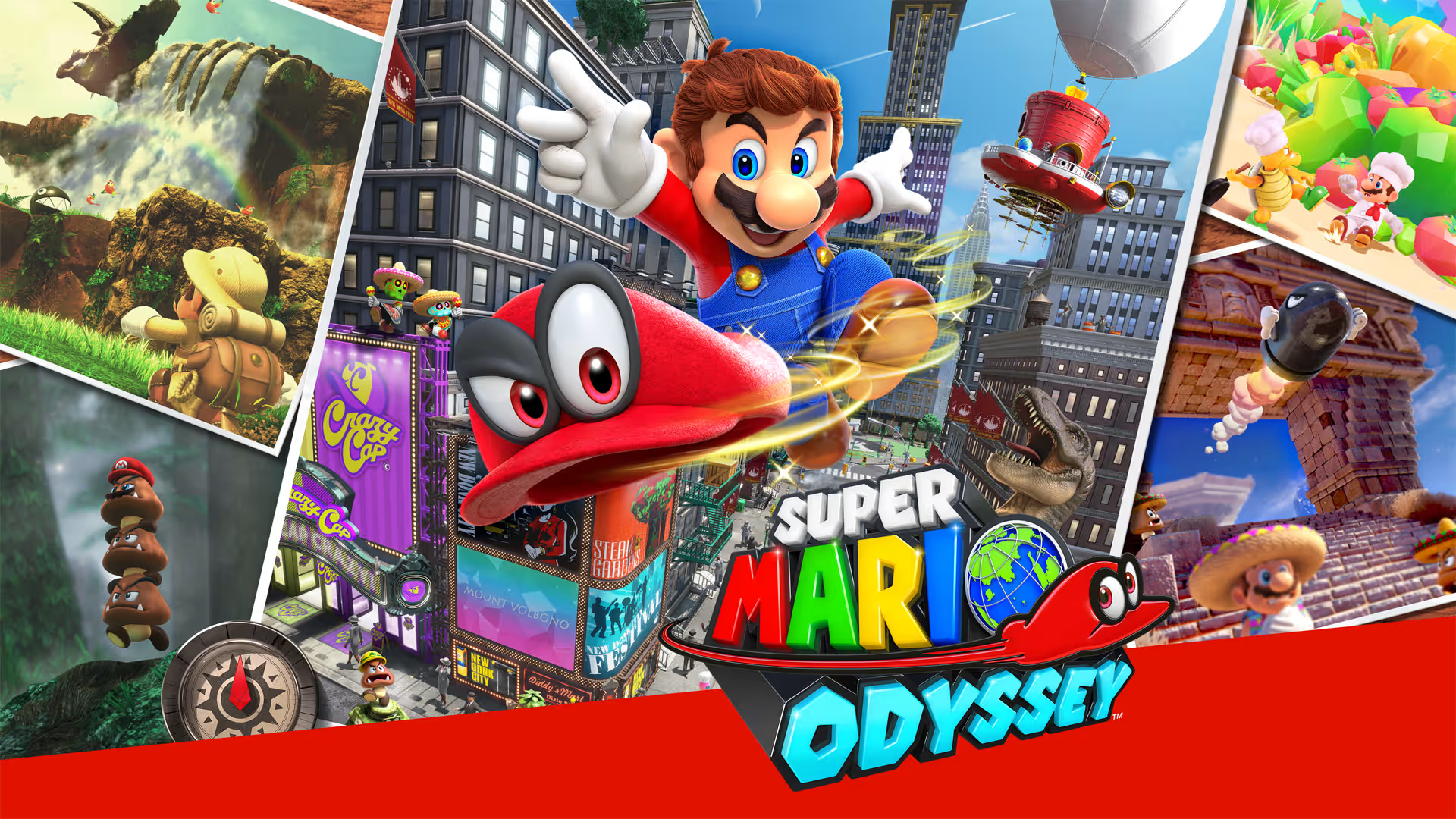 Promotional image for Super Mario Odyssey
