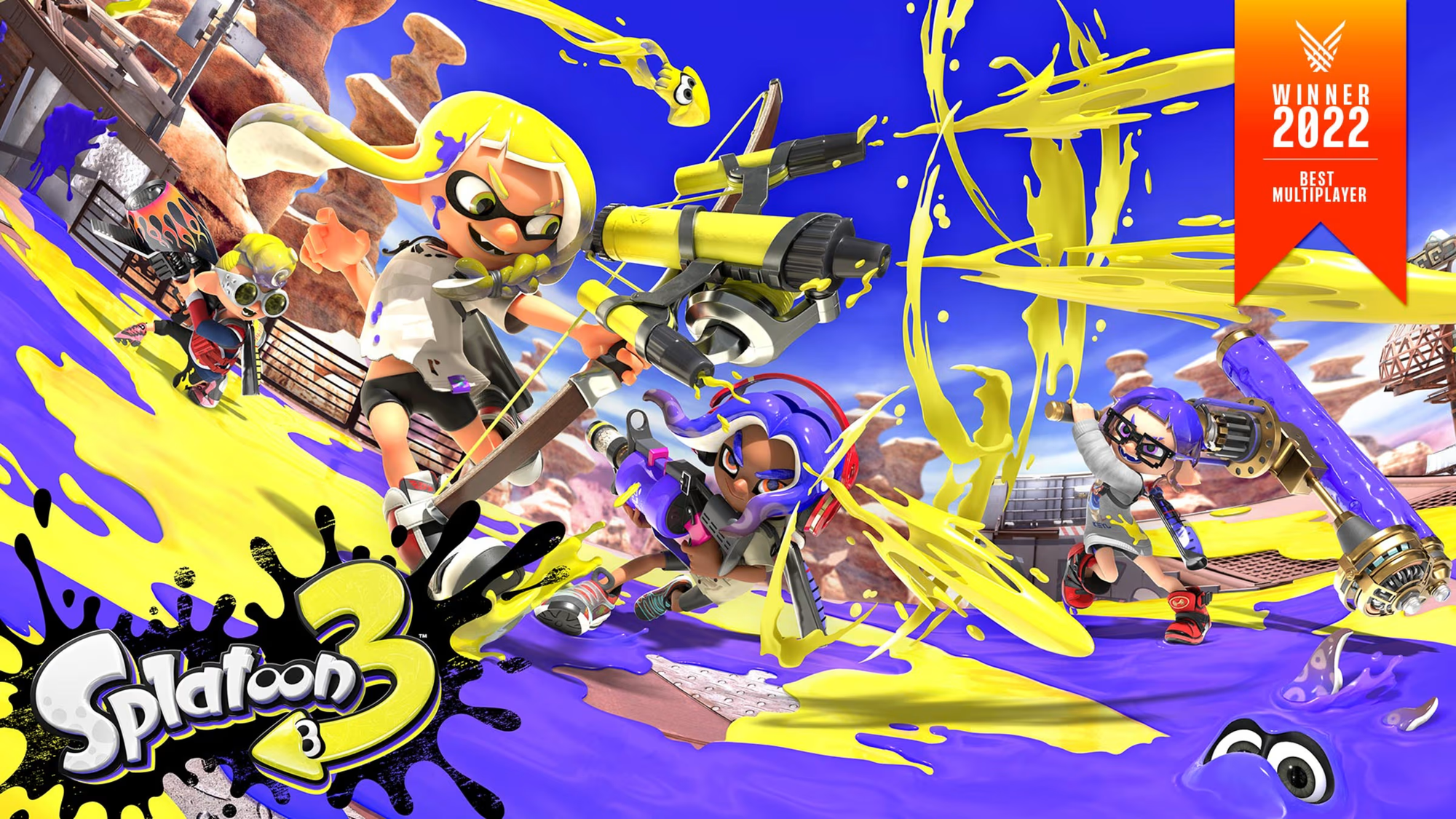 Promotional image for Splatoon 3