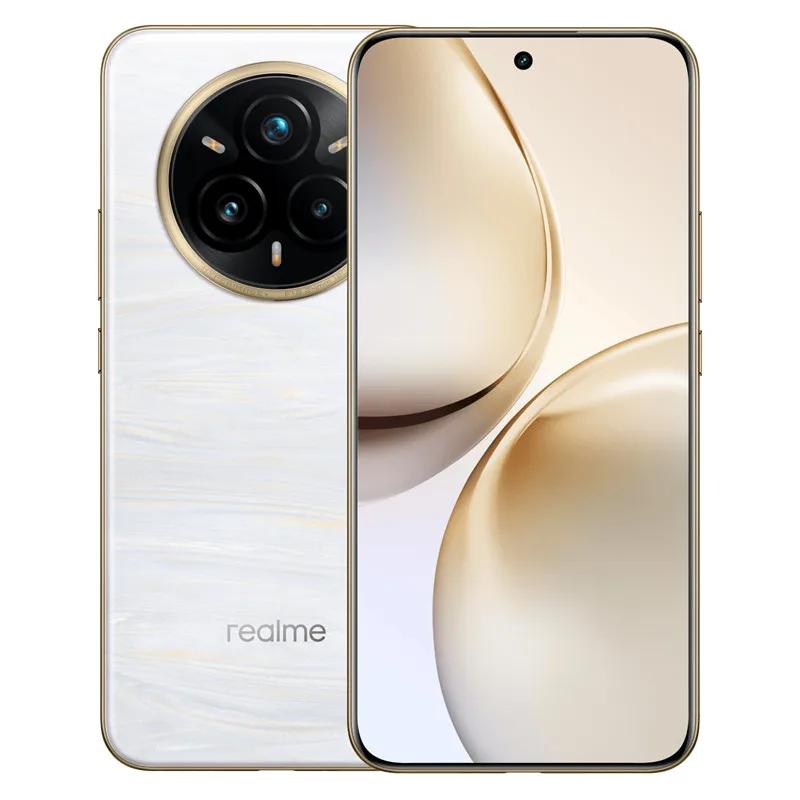 Front and back view of the realme 14 Pro Plus