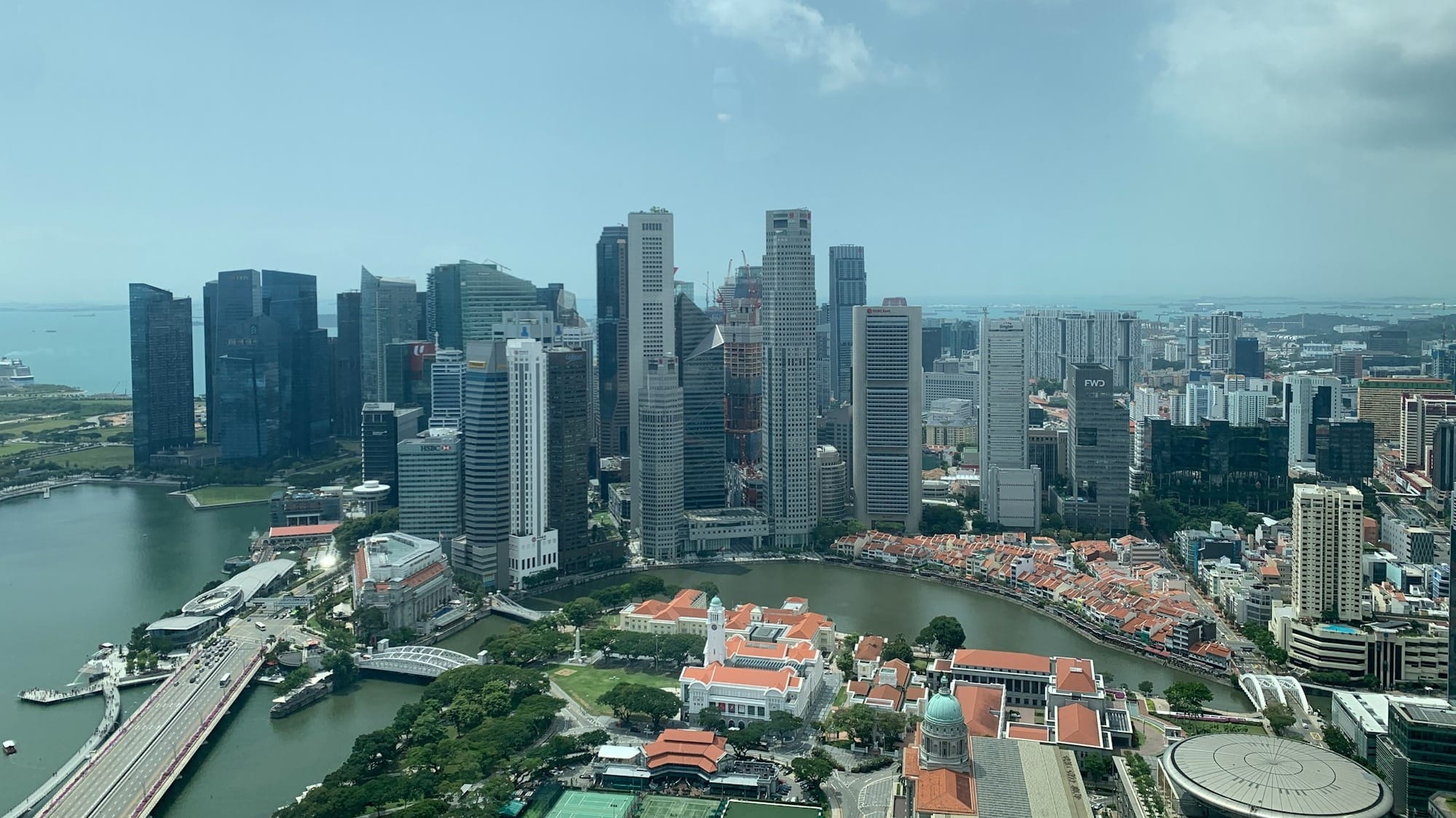 aerial view of city buildings during daytime