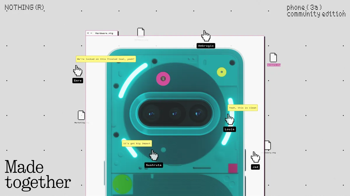 Nothing unveiled the Phone 3a Community Edition, built with inputs from global community winners across hardware, software, accessories and marketing