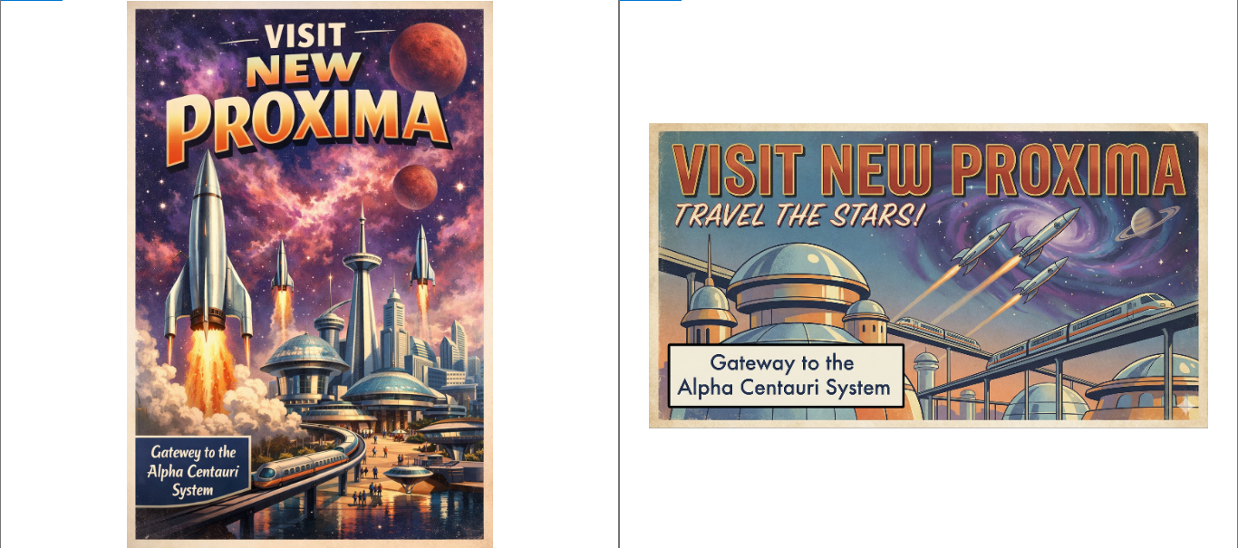 Prompt Results- Left: GPT Image 1.5  Right: Nano Banana Pro
