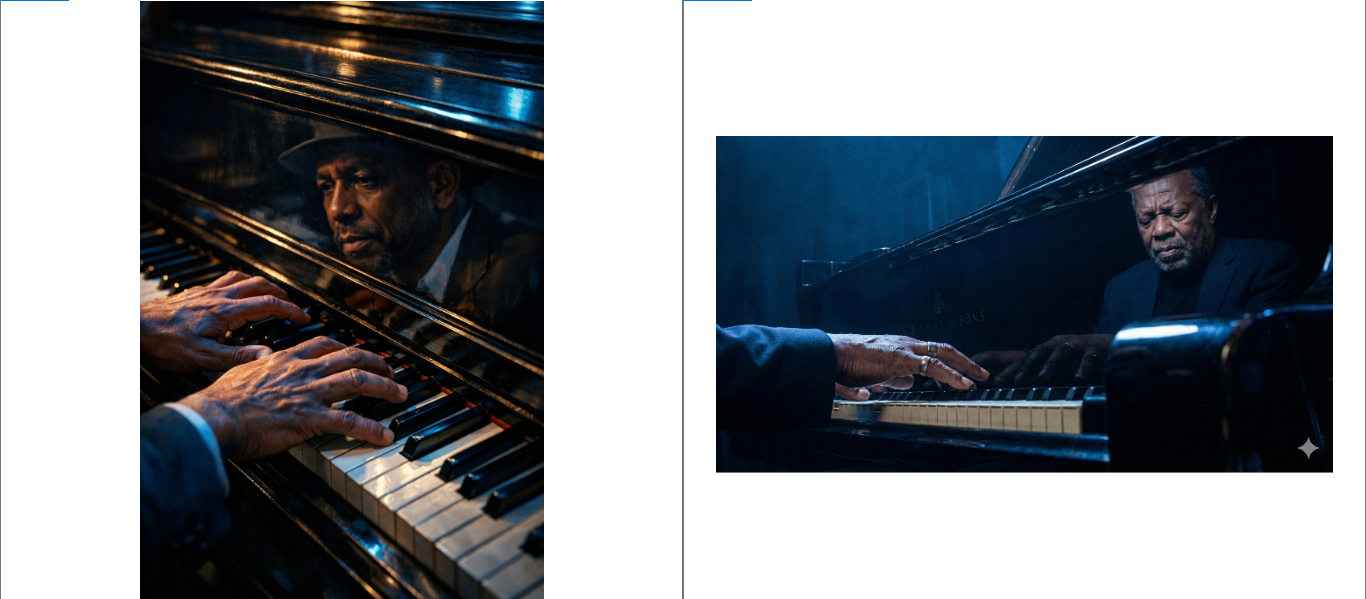 Prompt Results- Left: GPT Image 1.5  Right: Nano Banana Pro