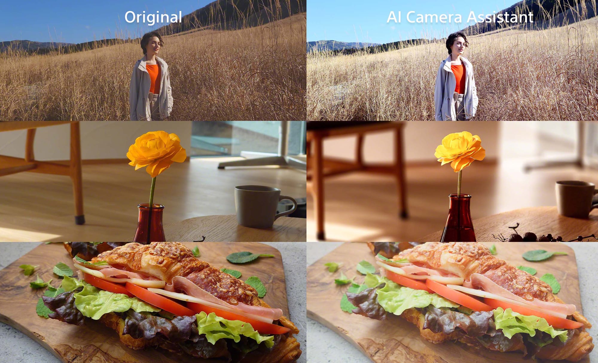 Sony Xperia 1 VIII Original vs AI Camera Assistant
