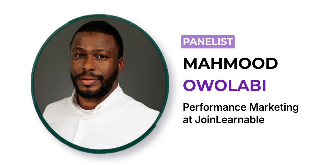 Panelist: Mahmood Owolabi