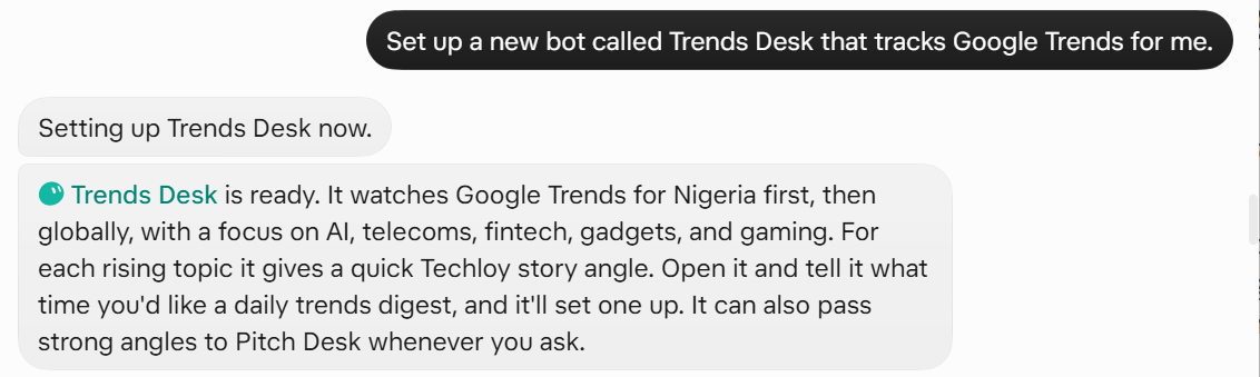 Grok bot could create other bots itself