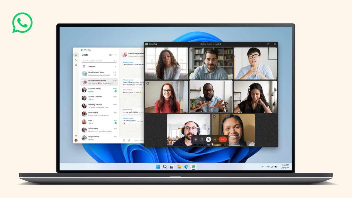 WhatsApp now allows audio and video calls on its new desktop app Post feature image