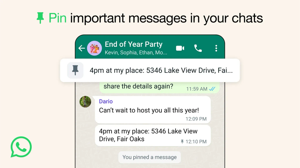 WhatsApp Introduces Message Pinning Feature and Other Top Product Updates Post feature image