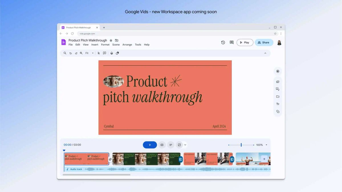 Google launches Vids, an AI-powered video creation app Post feature image