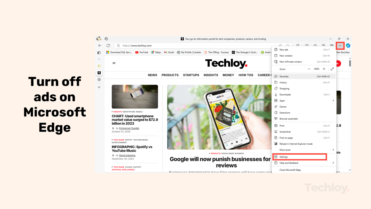 How to turn off ads on Microsoft Edge Post feature image