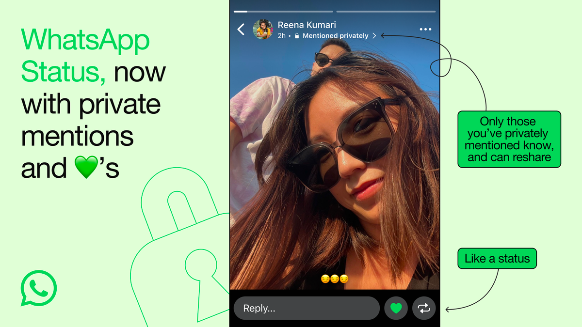 How to Mention or Tag Someone in Your WhatsApp Status Post feature image