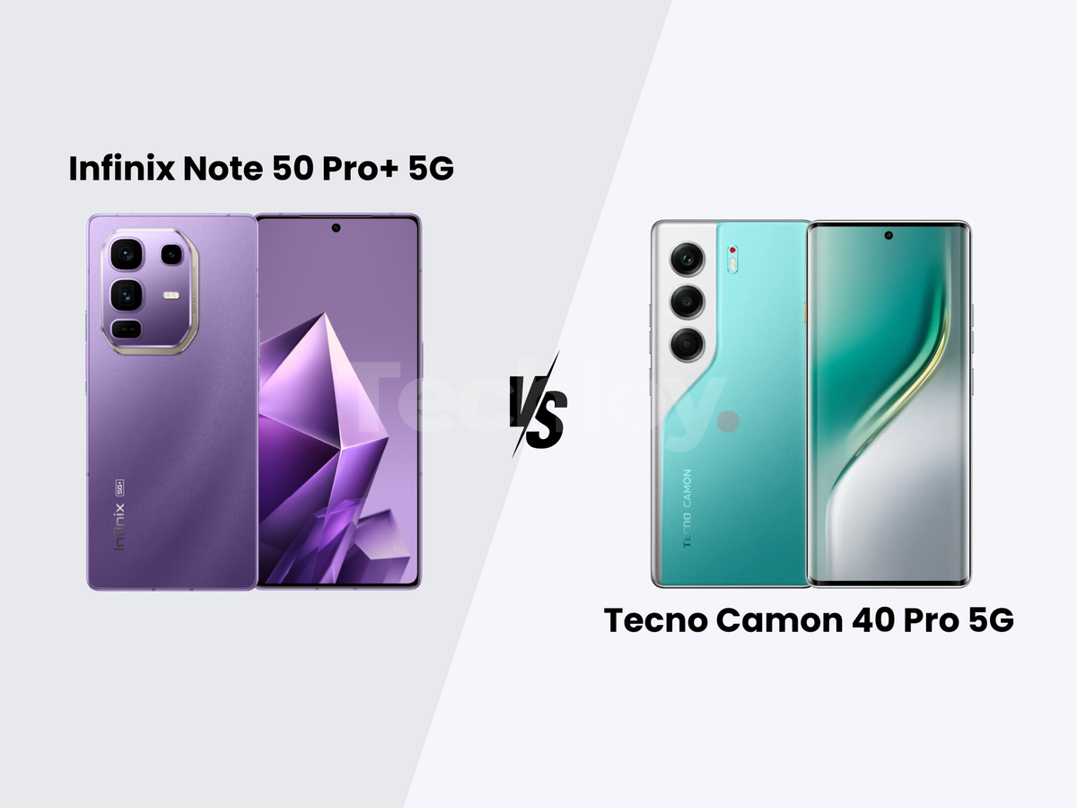 Infinix Note 50 Pro+ 5G vs Tecno Camon 40 Pro 5G: Which Should You Buy? Post feature image