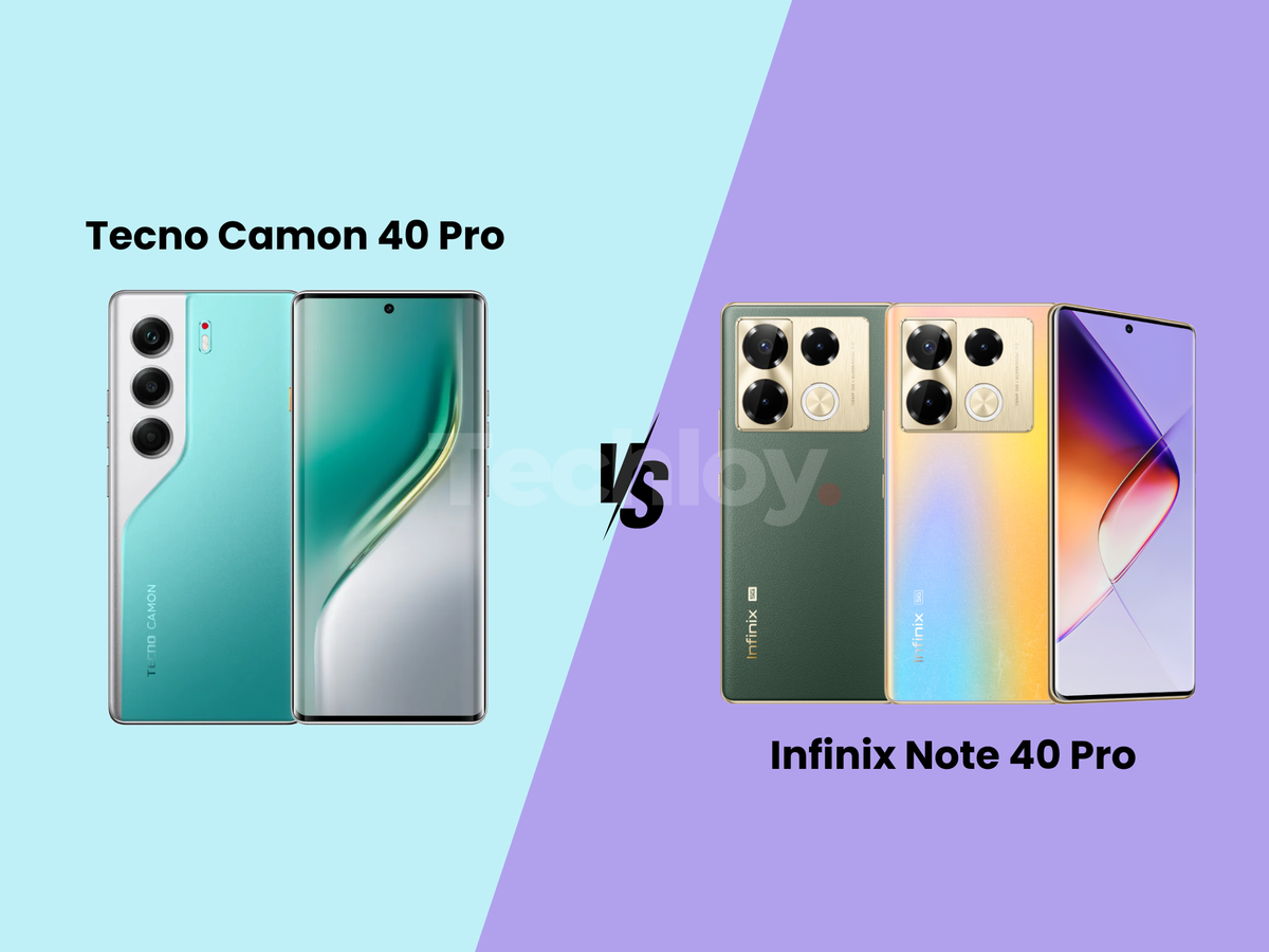 Tecno Camon 40 Pro vs Infinix Note 40 Pro — What’s the Difference and Which Should You Buy? Post feature image