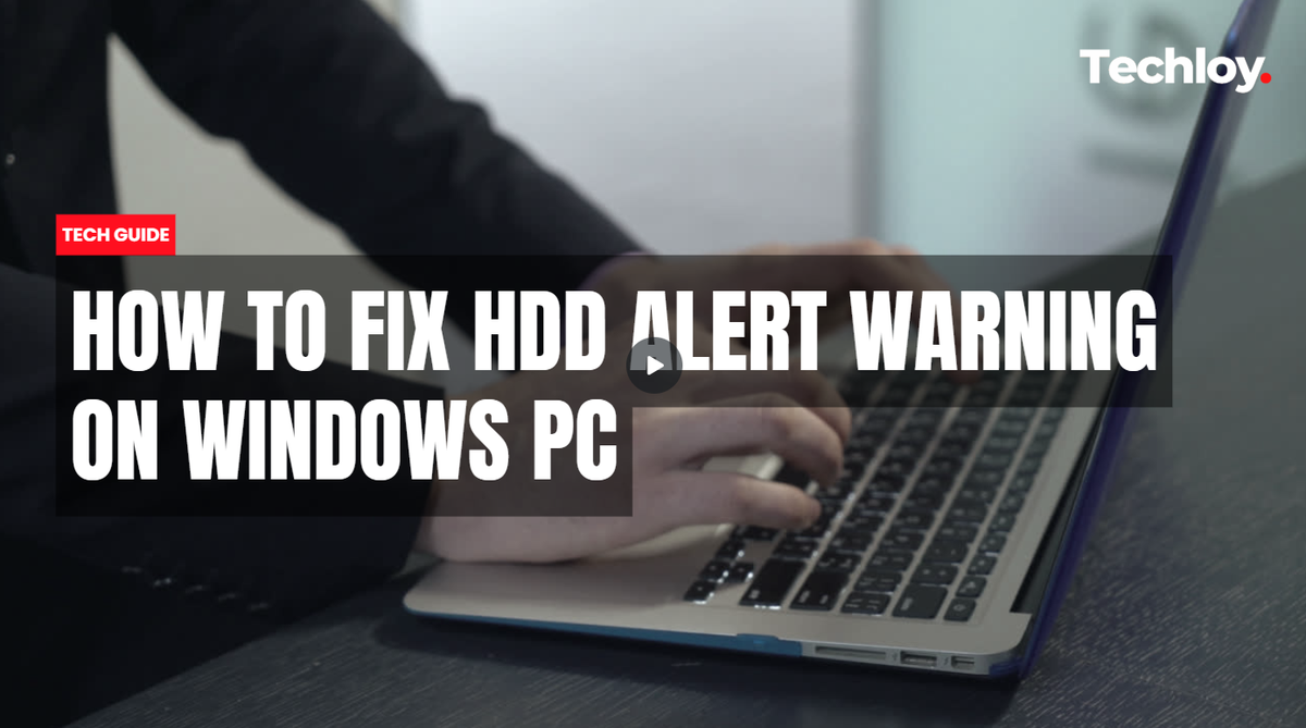 VIDEO: How to Fix HDD Alert Warning on Windows PC Post feature image