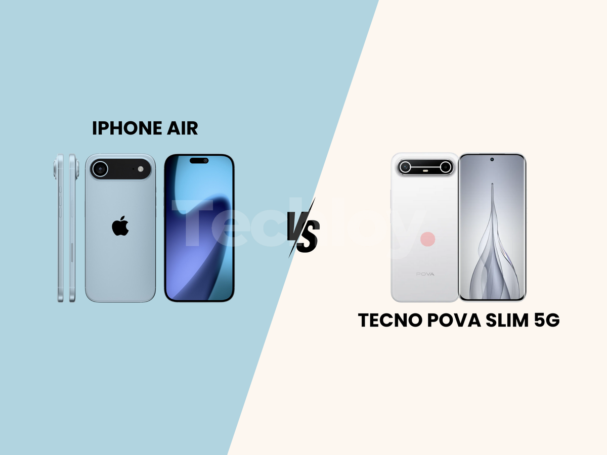 iPhone Air vs. Tecno Pova Slim 5G Post feature image