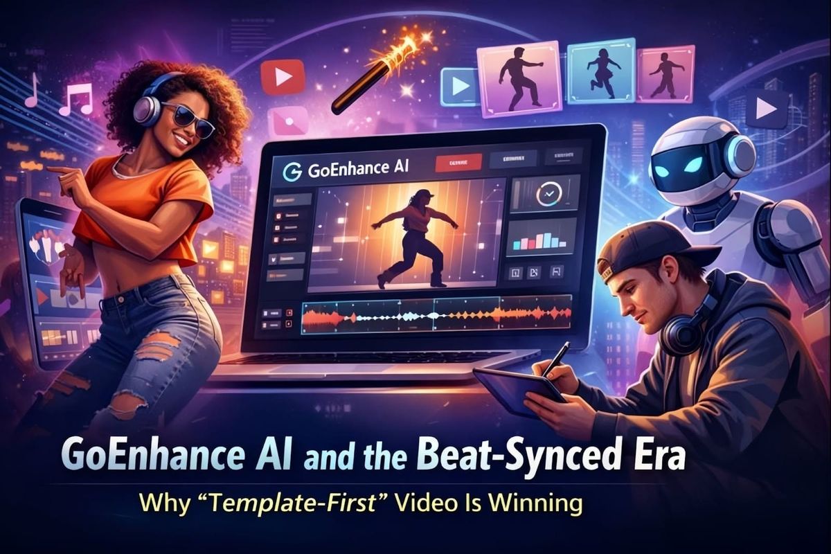 GoEnhance AI and the Beat-Synced Era: Why “Template-First” Video Is Winning Post feature image