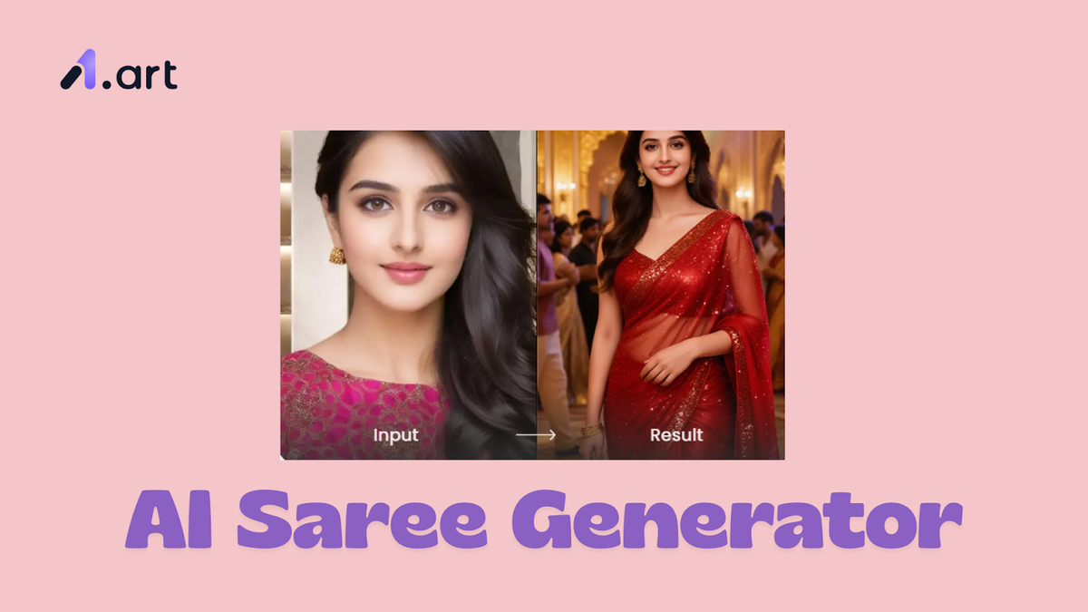 A1.art AI Saree Generator: A New Way to Reimagine Fashion, Culture, and Digital Creativity Post feature image