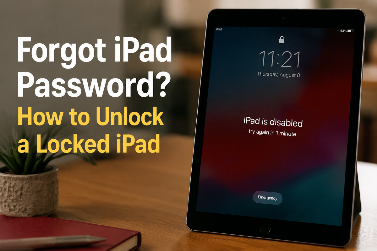 Forgot iPad Password? How to Unlock a Locked iPad Post feature image