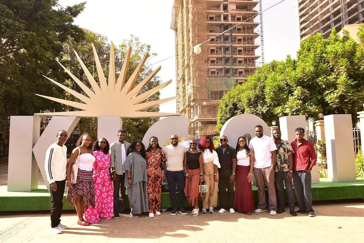 The Techloy Team at the Kigali CarFree Zone
