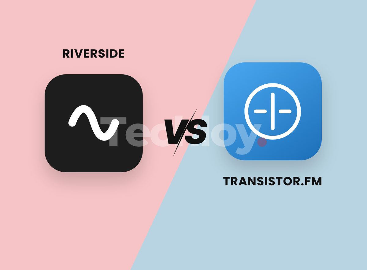 Riverside vs Transistor.fm: How I Picked a Podcast Tool for The Founder Room Post feature image